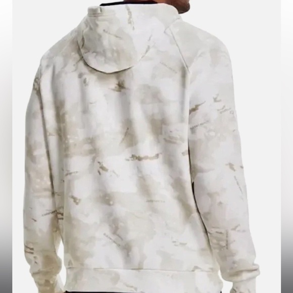 Project Rock Under Armour Men Vet Day camo fleece hoodie NWT - Picture 2 of 7